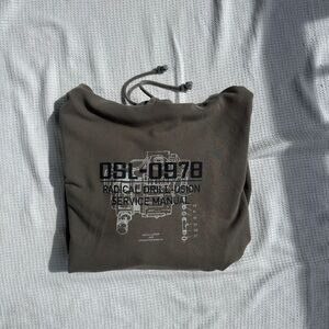 Grey Diesel Hoodie Men’s Women’s Size Medium